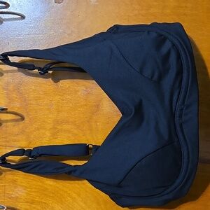 NWT Athleta Bondi Bra Cup Bikini Top 32B/C Black